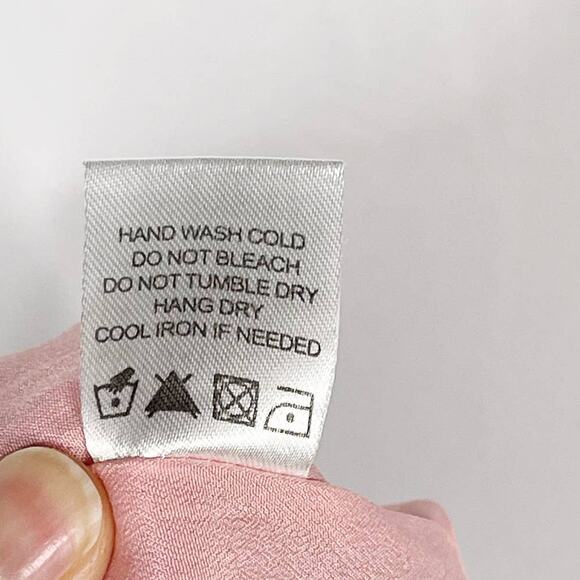 Lovers + Friends Medium M Pink Stargazer Tweed Mini Skort Wrap Front Shorts Zip - Picture 10 of 12